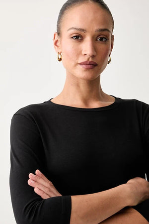 Blusa de manga larga para mujer Weekend Max Mara, algodón y elastano WKDMULTIA