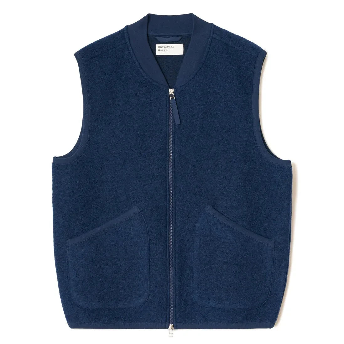 Universal Works - Chaqueta sin mangas de lana | Indigo