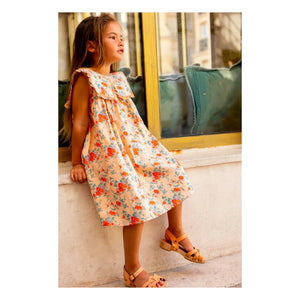 Louis Louise - Vestido Célestine Fleurie | Beige rosado