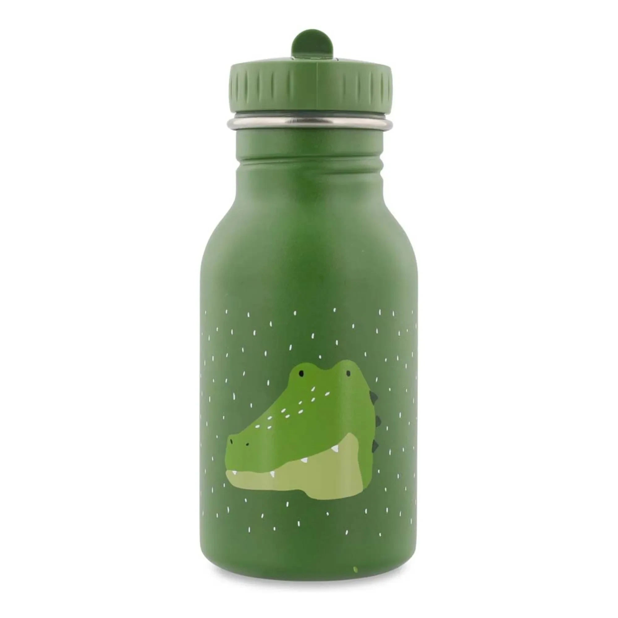 Trixie - Botella de agua Mr. Alligator 350 ml | Verde