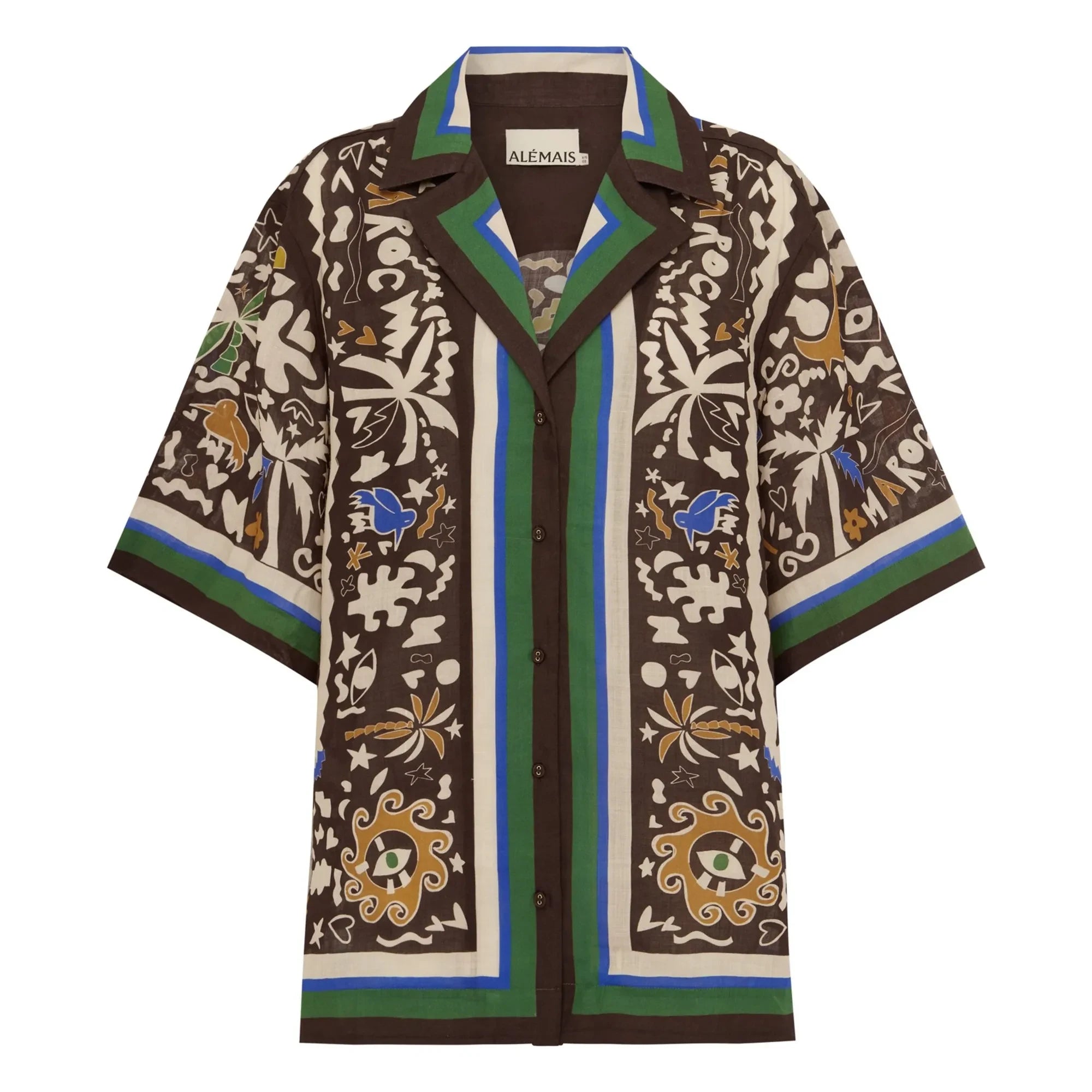 Alémais - Camisa Fass | Marrón