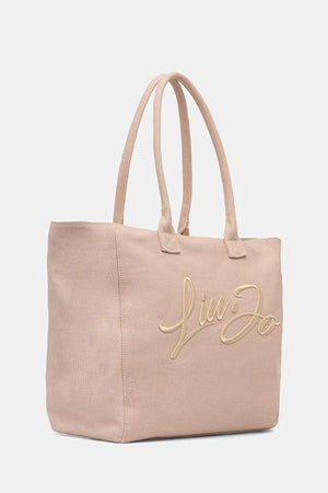 Bolso de playa de algodón para mujer Liu Jo