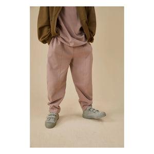Gray Label - Pantalón de chándal de algodón orgánico Barrel | Malva