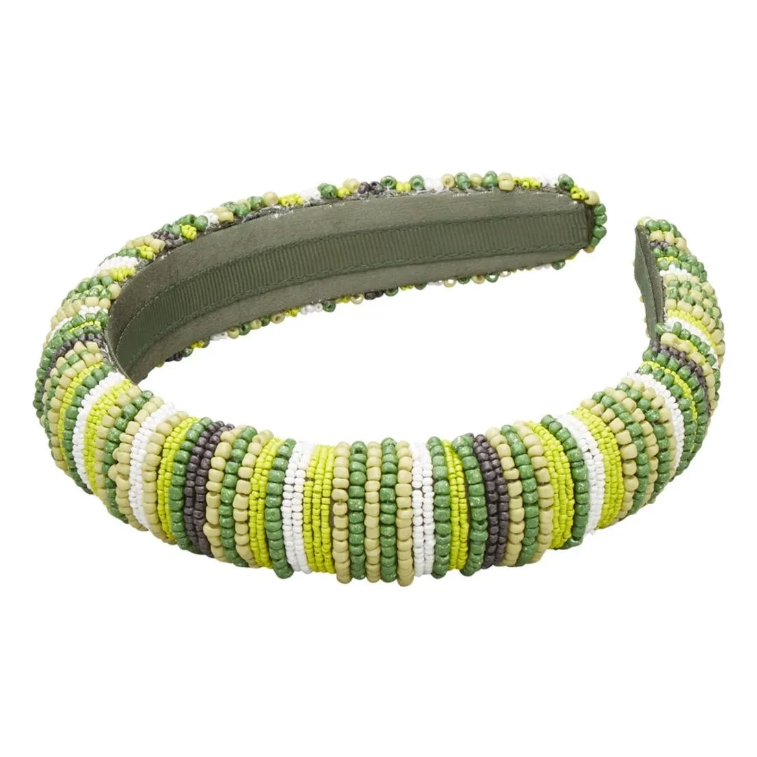 Becksöndergaard - Diadema de perlas Mahina | Verde