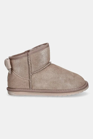 Emu Australia Rigel Shine Kids Botas de Ante con Acabado Brillante