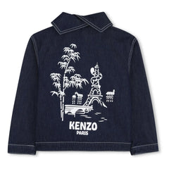 Kenzo - Kenzo Garden Chaqueta Vaquera | Azul Oscuro
