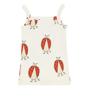 The Campamento - Camiseta de canalé de mariquitas | Crudo