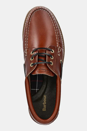 Mocasín Barbour Deck de Piel