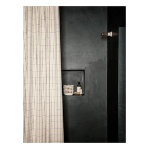 Ferm Living - Bej Chambray Duş Perdesi