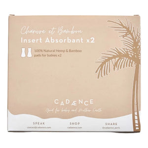 Cadaence - Insertos de Pañal de Natación - Set de 2 | Gris