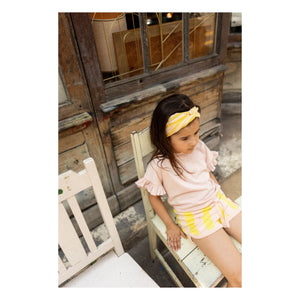 Louis Louise - Diadema de rayas Francesca | Amarillo