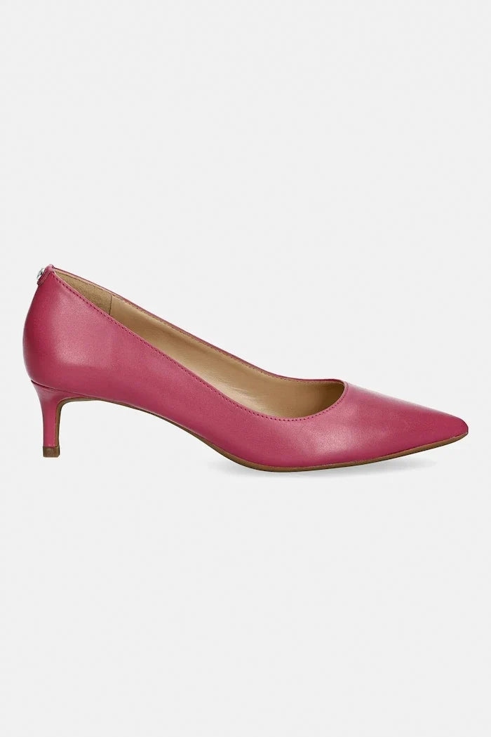 Zapatos de tacón bajo de piel MICHAEL Michael Kors Alina Flex Kitten Pump