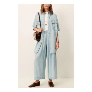 Sessùn - Pantalones Islanim | Azul claro