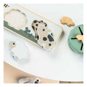 Done by deer - Rompecabezas sensorial Tiny Farm