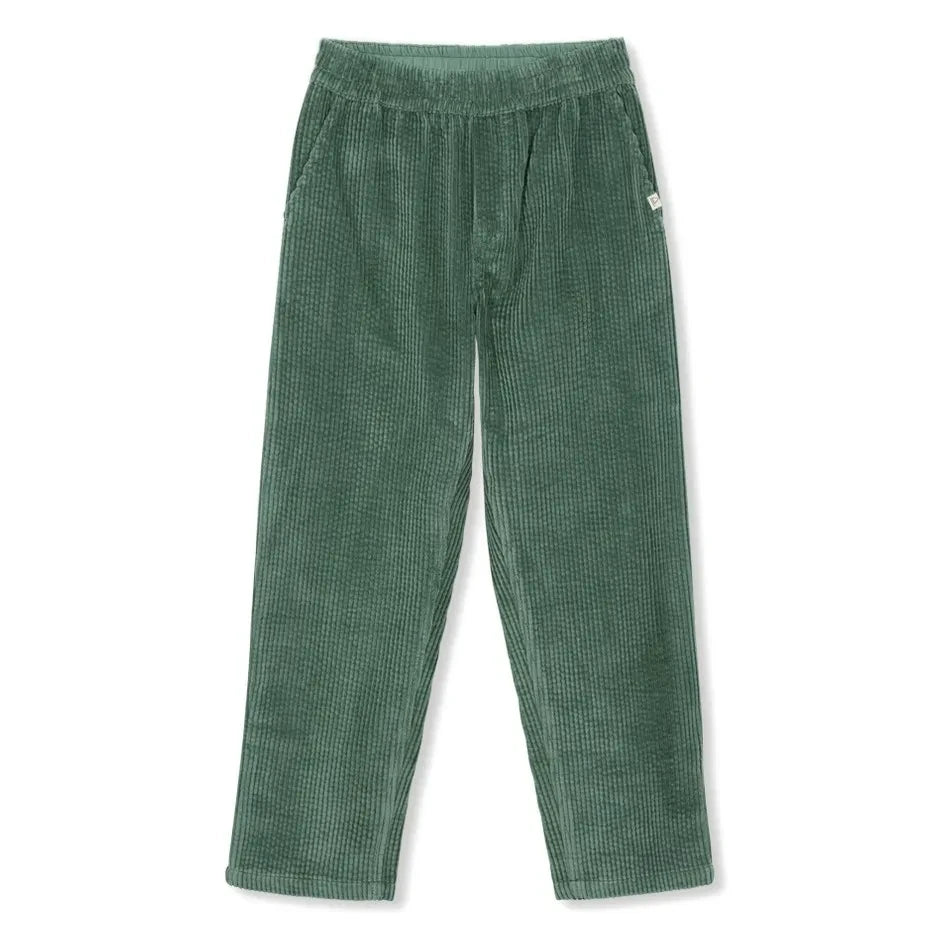 Arsène et Les Pipelettes - Pantalones de pana con cordón de algodón orgánico | Verde