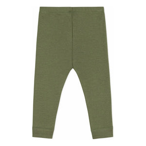 Petit Bateau - Leggings de algodón orgánico | Caqui