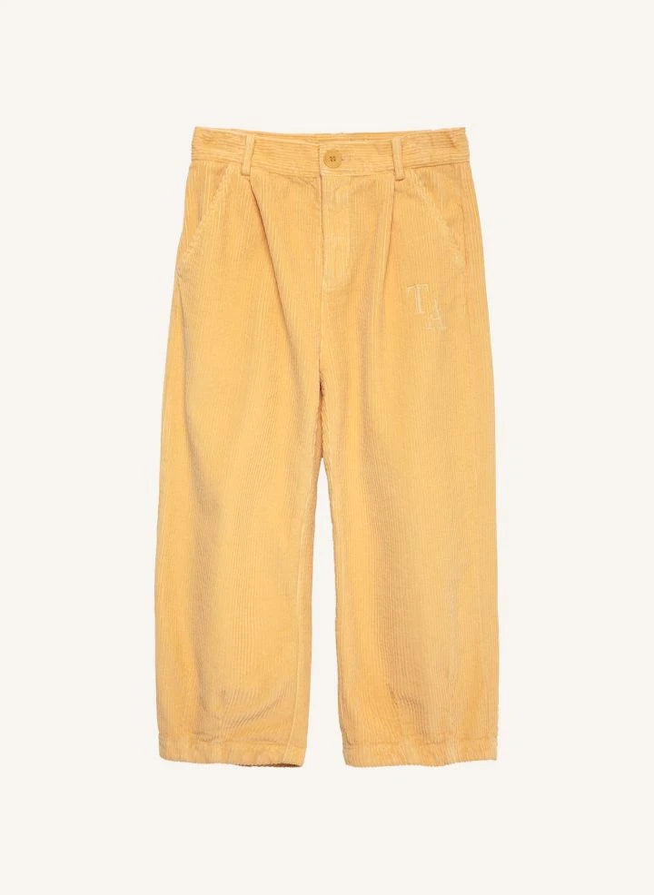 True Artist - Pantalón N°1 de pana de algodón orgánico | Amarillo