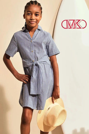 Vestido de algodón para niña de Michael Kors