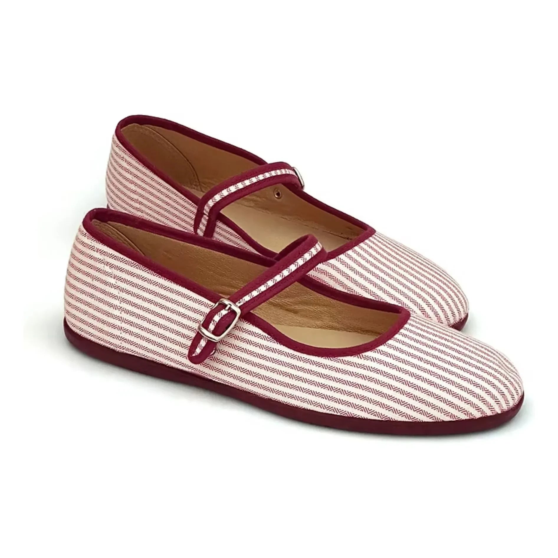 Hermosilla - Bailarinas de raya emboscada - Colección de mujer | Burdeos