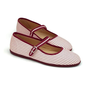 Hermosilla - Bailarinas de raya emboscada - Colección de mujer | Burdeos