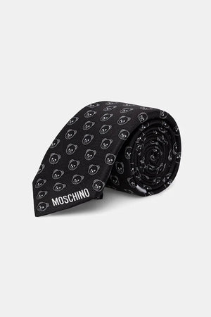 Corbata de seda Moschino para hombre