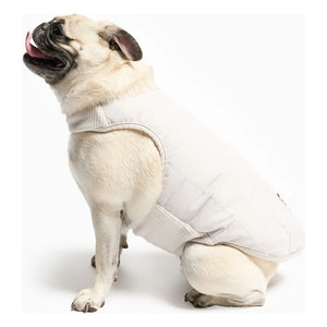The Furry Folks - Chaqueta acolchada reversible | Gris