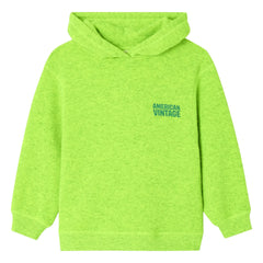 American Vintage - Sudadera con capucha Evona | Amarillo flúor