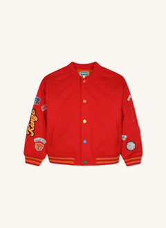 Kenzo - Bomber con parche bordado Kenzo | Rojo