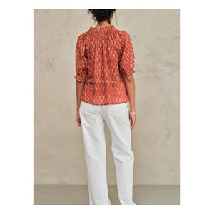 M.A.B.E. - Blusa Ari de algodón | Ladrillo