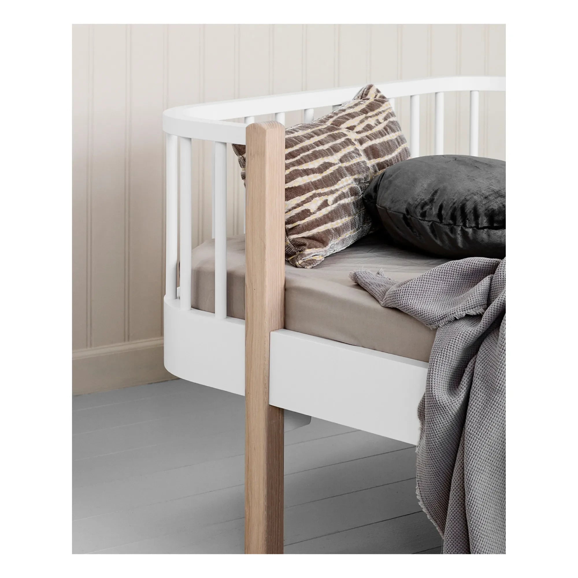 Oliver Furniture - Cama Nido de Madera Junior 90 x 160 cm | Roble
