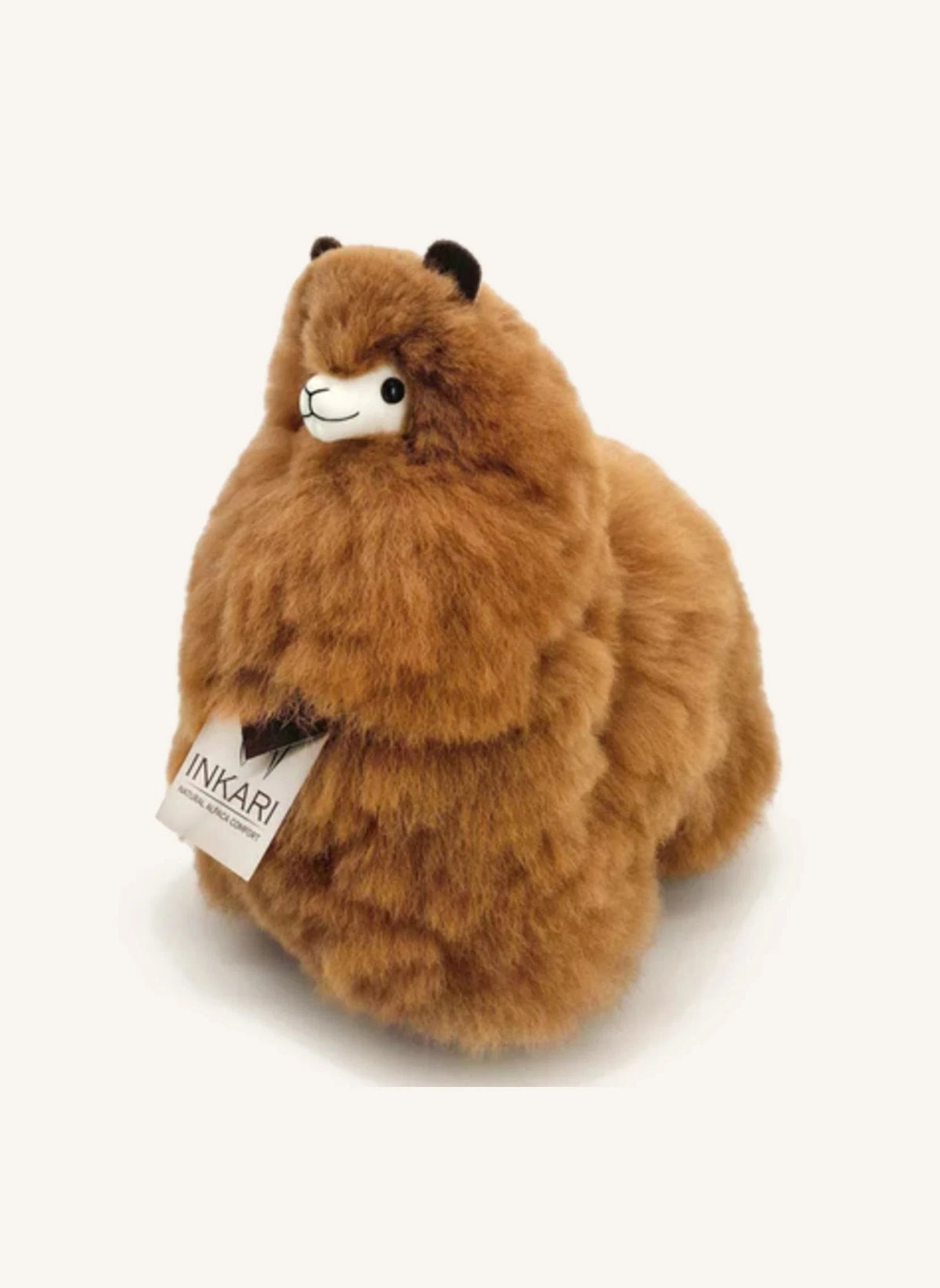 Inkari - Marrón Claro Alpaca Llama de Peluche
