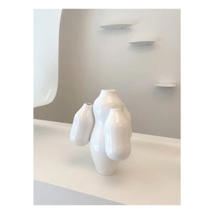 Moustache - Allpa Mini Vase - Jean-Baptiste Fastrez | Blanco