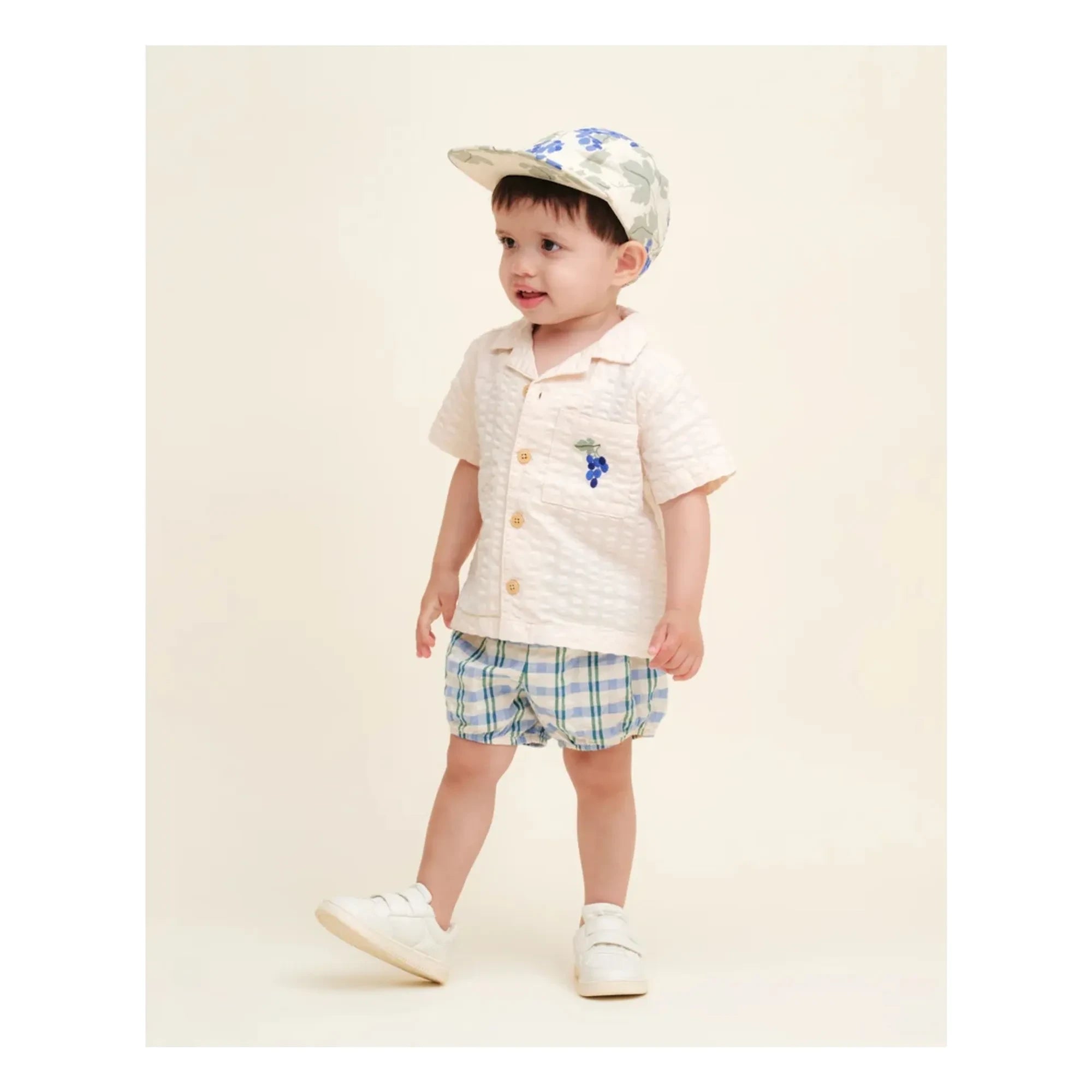 garbo&friends - Camisa gofrada Grappe | Crudo