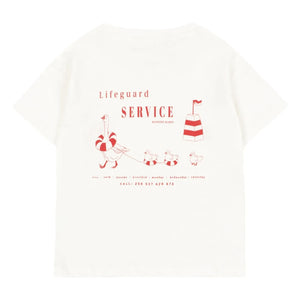 Konges Sløjd - Camiseta de algodón orgánico Era Duck | Blanca