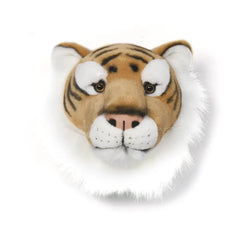 Wild & Soft - Colgador de pared cabeza de tigre | Marrón claro