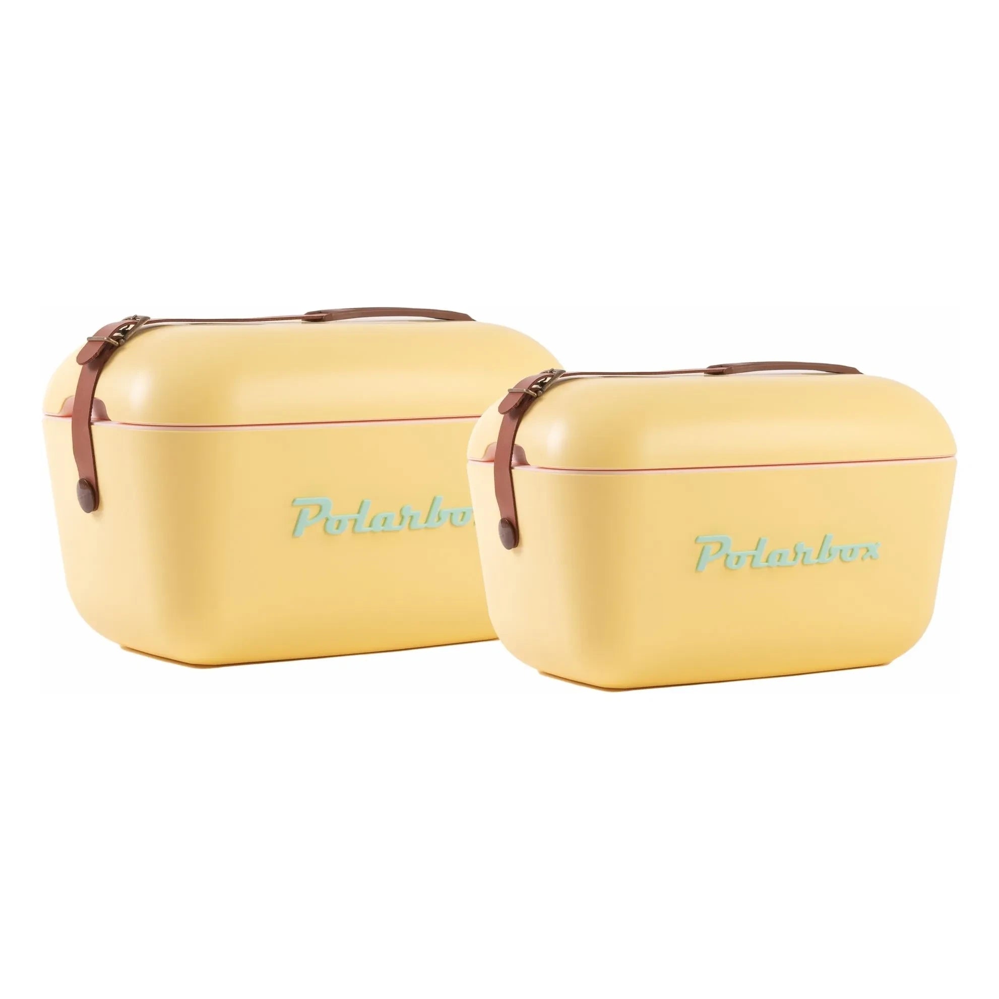 Polarbox - Nevera con asa de color | Amarillo