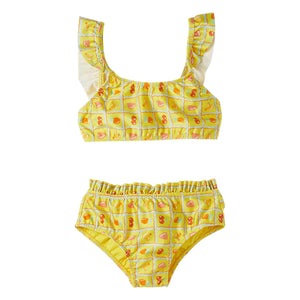 Fabula - Traje de baño de 2 piezas Bonbonlar | Amarillo