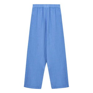 the new society - Melissa Pantalones de lino | Azul