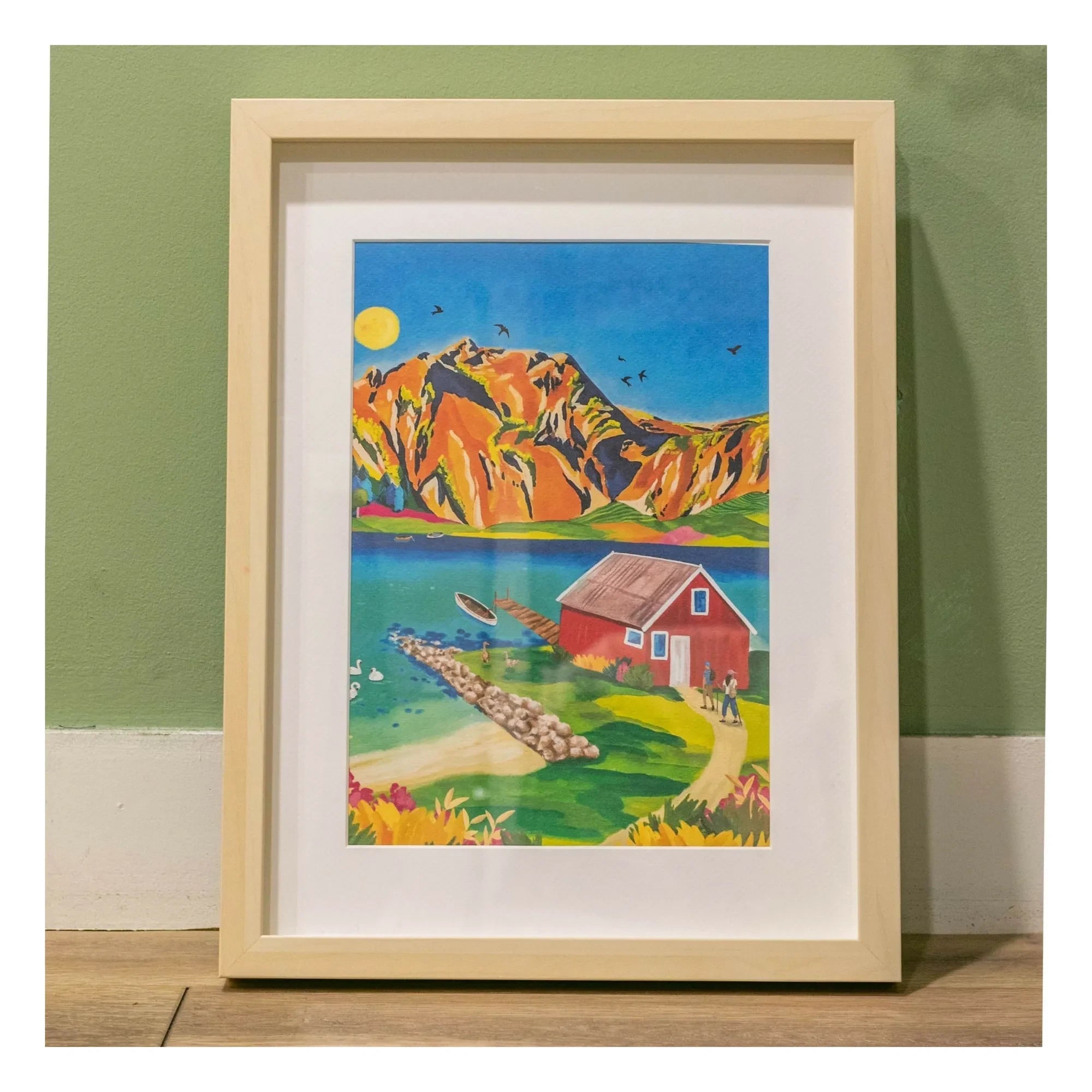 La Petite Épicerie - Set de colorear - Noruega, Nolwenn Studio