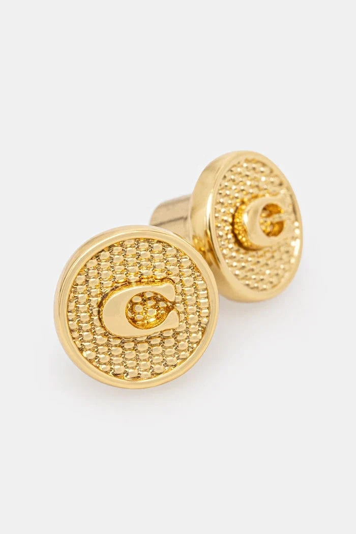 Pendientes de mujer de metal Coach