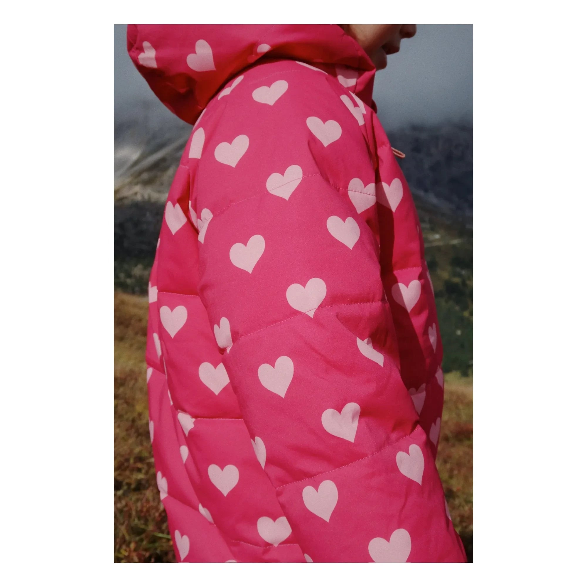 Konges Sløjd - Corazones de Fibra Reciclada Nuka Kaban | Fucsia
