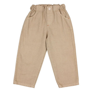 Búho - Pantalones Lyocell Pamuk | Beige