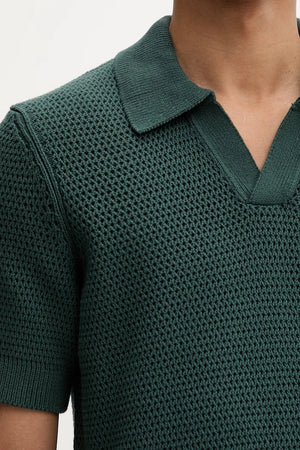 Polo de hombre Marc O'Polo de algodón con cuello