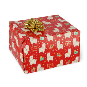 Legami - Papel de Regalo de Navidad - Llama