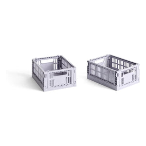 Hola - Cajas plegables - Juego de 2 | Lavanda