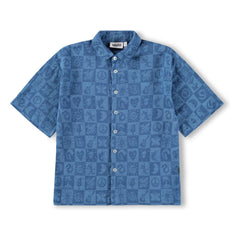 Molo - Camisa Richie Damier | Azul
