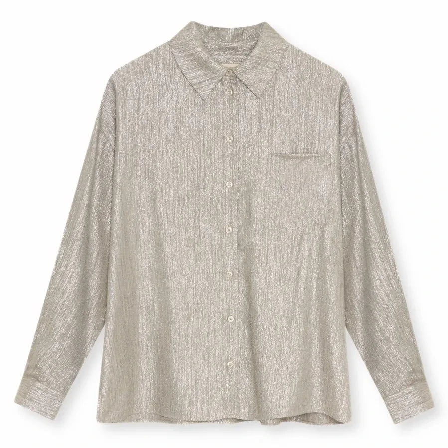 the new society - Camisa Iris | Plata