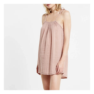 Numero 74 - Vestido corto Mia - Colección mujer | Rosa empolvado S007