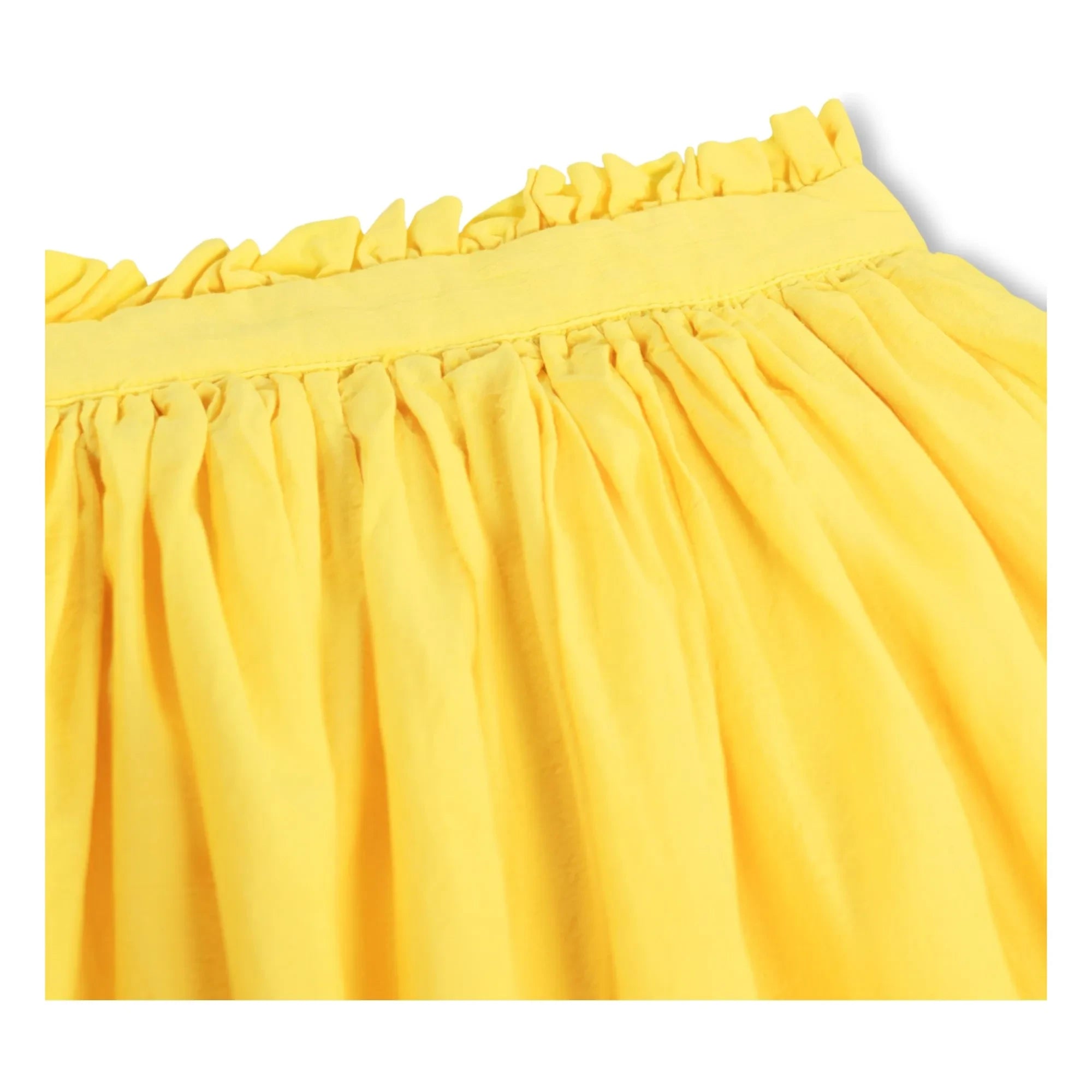 Molo - Falda blanca Algodón orgánico | Amarillo