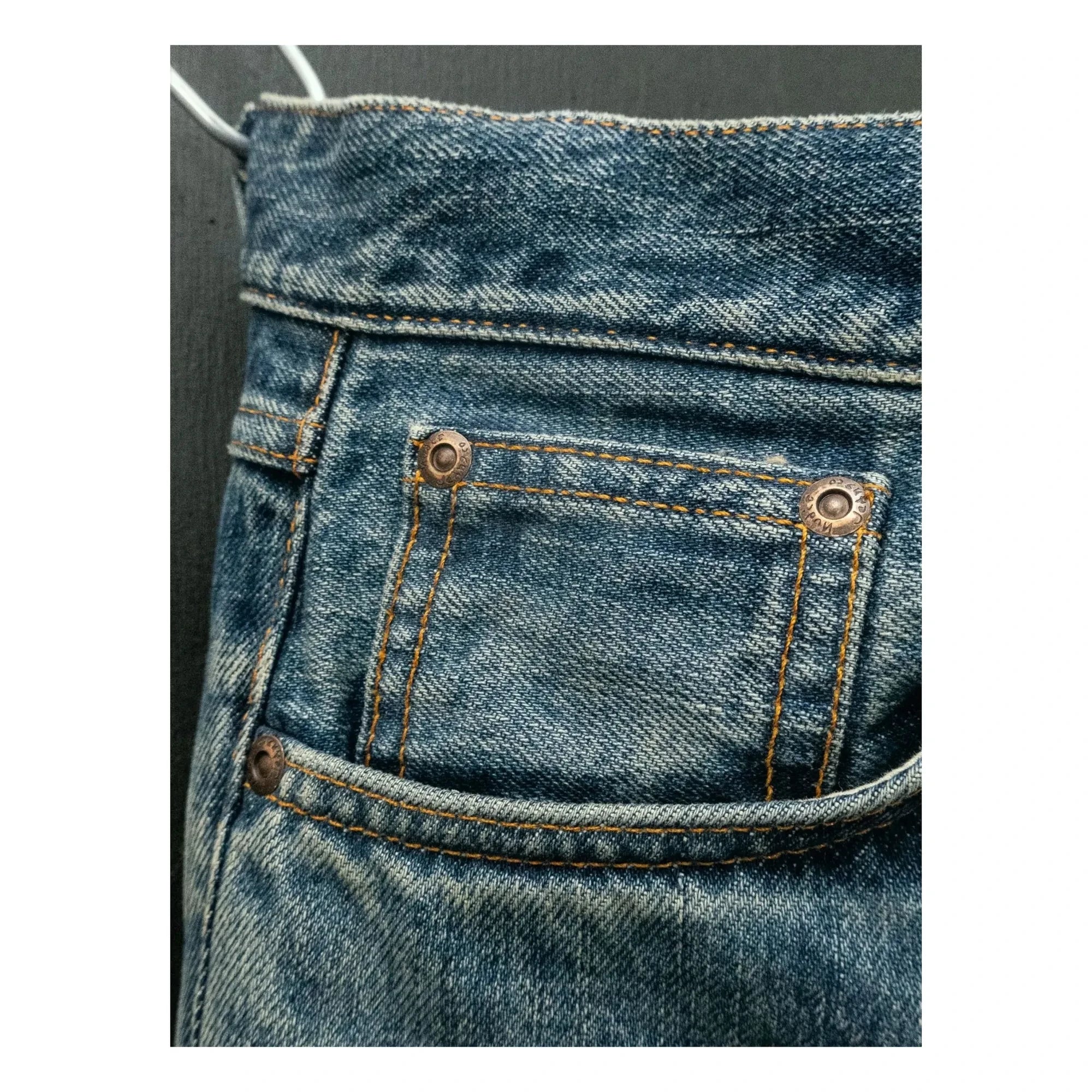 Nudie Jeans - Vaqueros Gritty Jackson Thriller | Azul lavado